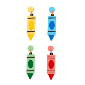 Pendientes Ceras de Colores