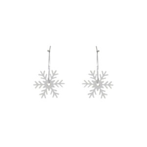 Pendientes Arito Copo de Nieve